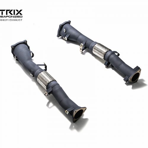 Armytrix – Stainless Steel Ceramic Coated High-Flow Performance De-catted Pipe with Cat-simulator for ACURA NSX MK2 35L