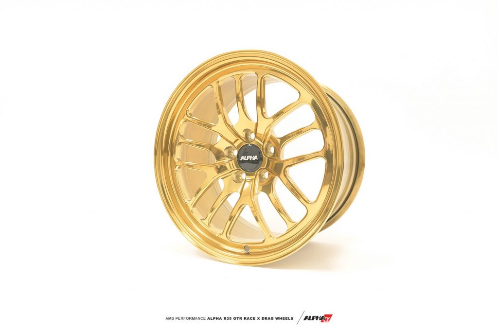 ALPHA Performance Race X 18X11″ 2-Piece FRONT Drag Wheel (Each)