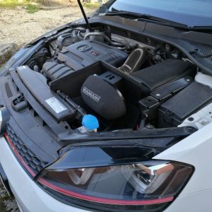 RAMAIR – Air Filter & Heat Shield Intake Kit – Black Intake Hose – VW MK7 Golf GTI & R, Audi A3, S3 8V, Seat Leon Cupra 280 & Skoda Octavia RS