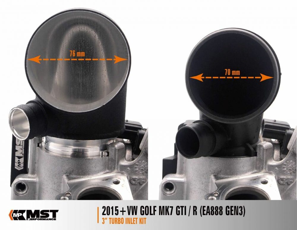 MST – Turbo Intake Elbow & Silicone Hose Skoda Octavia (mk3) 2.0 TSI (EA888) 2012 2020