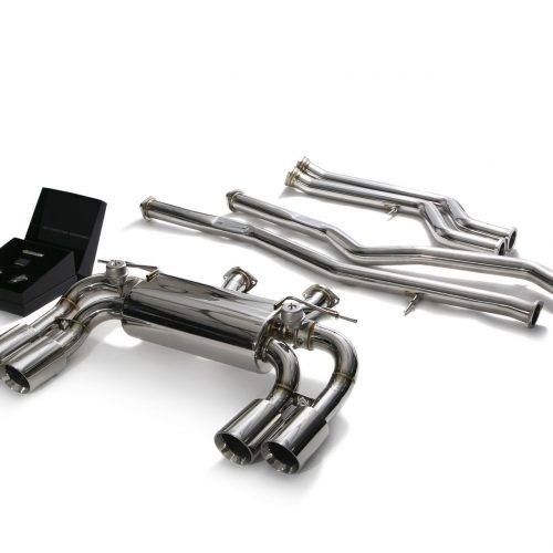 Armytrix – Stainless Steel Front Y pipe + Mid pipe + Valvetronic mufflers + Wireless remote control kits (OWRC) for BMW 2 SERIES F87 M2 COMPETITION