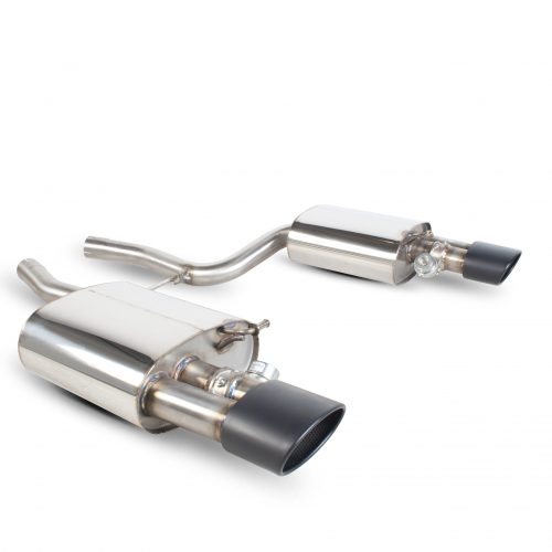 Scorpion Exhausts Audi RS4 4.2 V8 B7  2006 2008 Rear silencer only – EVO Ceramic TIps