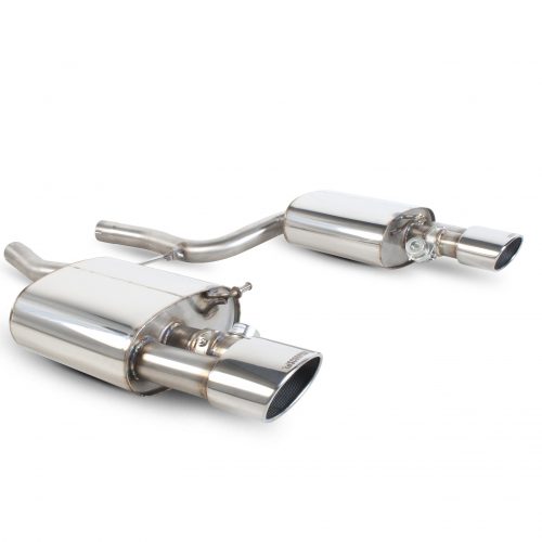 Scorpion Exhausts Audi RS4 4.2 V8 B7  2006 2008 Rear silencer only – EVO Tips