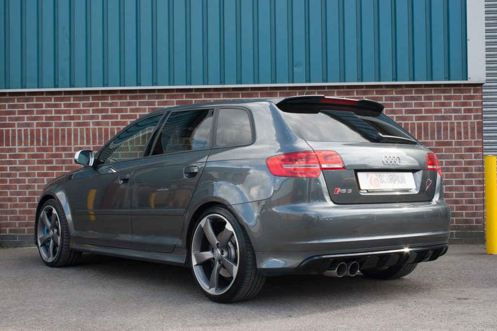 Scorpion Exhausts Audi RS3 8P 2011 2012 Non-resonated secondary cat-back system – Daytona TIps
