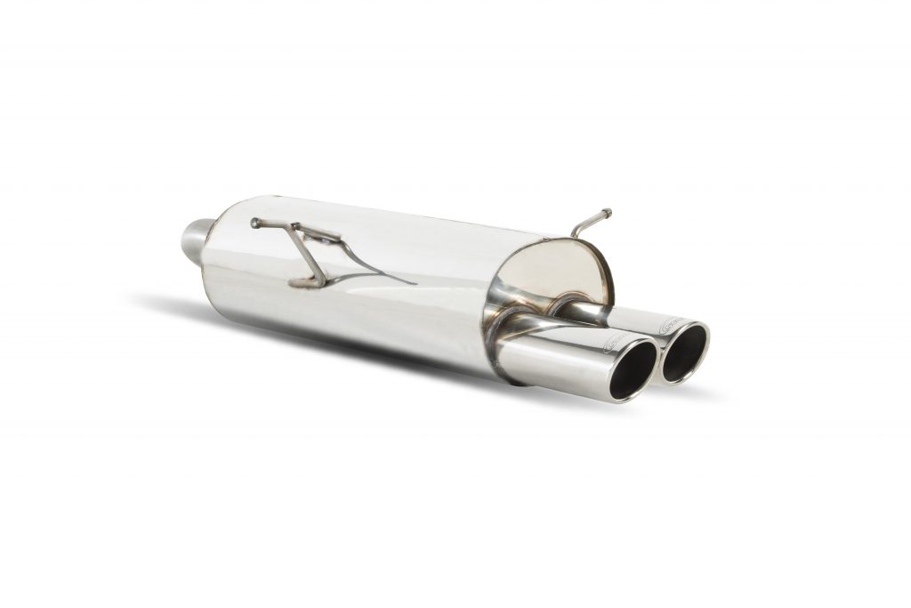 Scorpion Exhausts BMW E46 320/325/330 2000 2006 Rear silencer only – Monaco (twin) Tips