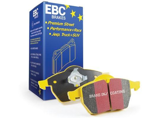 EBC Yellowstuff 4000 Series Street And Track Brake Pad Set To Fit Front – Renault Clio MK3 197/200 2010