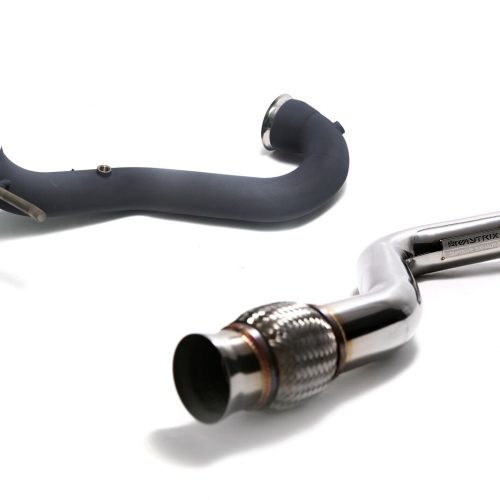 Armytrix – Stainless Steel Ceramic Coated Sport Cat-pipe with 200 cpsi Catalytic Converters + link pipe for MERCEDES-BENZ A-CLASS W176 A45 AMG