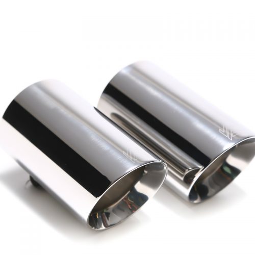 Armytrix – Stainless Steel Dual Chrome silver tips (2x89mm) for BMW 1 SERIES F20 M140I