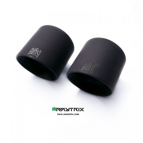 Armytrix – Stainless Steel Dual Matte Black Tips (2x89mm) for PORSCHE BOXSTER 9872 29L
